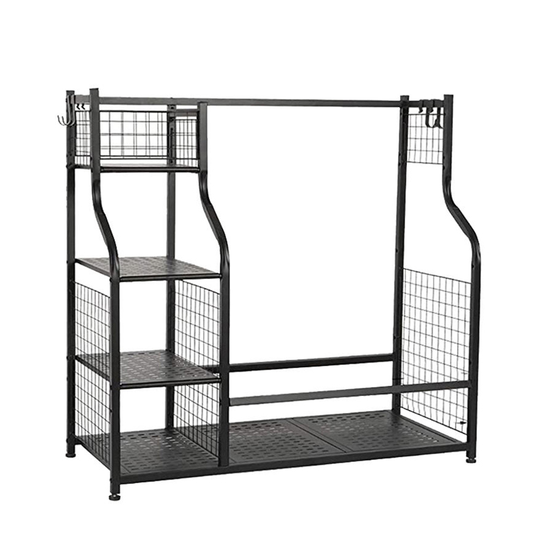 Golf Equipment Garage Organizer - ゴルフバッグ、クラブ、ガレージ収納ラック、オーガナイザー、高さ調整可能なゴルフアクセサリーディスプレイラック