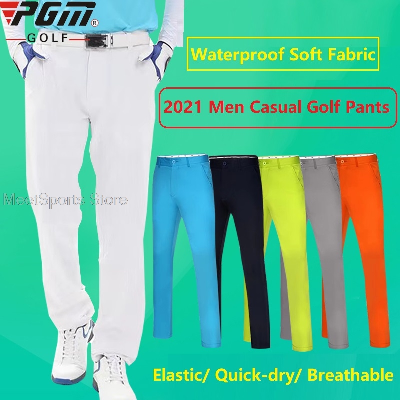 Golf Equipment Brands - PGM-メンズスポーツパンツ,ロング,伸縮性,ハイウエスト,ソフト,速乾性,夏用