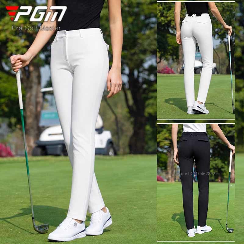 Golf Equipment Brands - PGM レディース ゴルフ スポーツパンツ 春夏 ストレートレッグパンツ