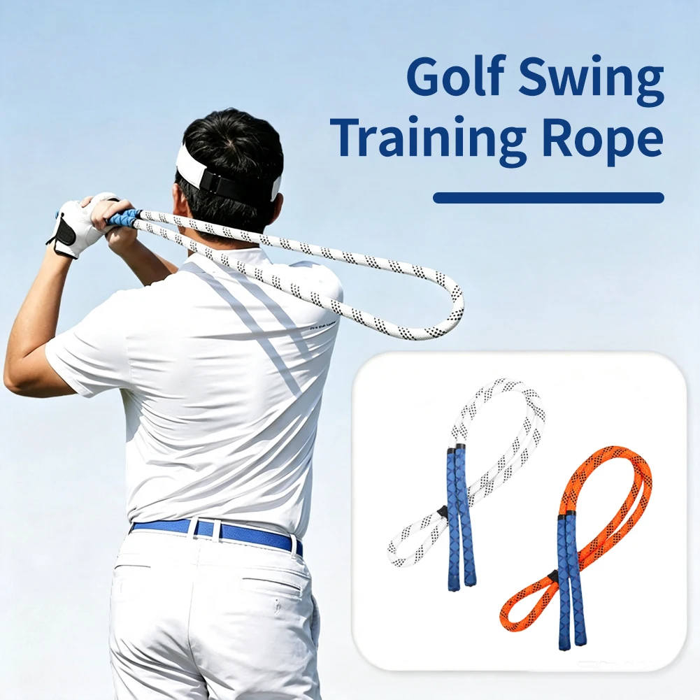 Practice Equipment For Golf - ゴルフスイングリズム改善トレーナー 室内トレーニングロープ 柔軟性向上練習器具 ゴルフスイング補助具