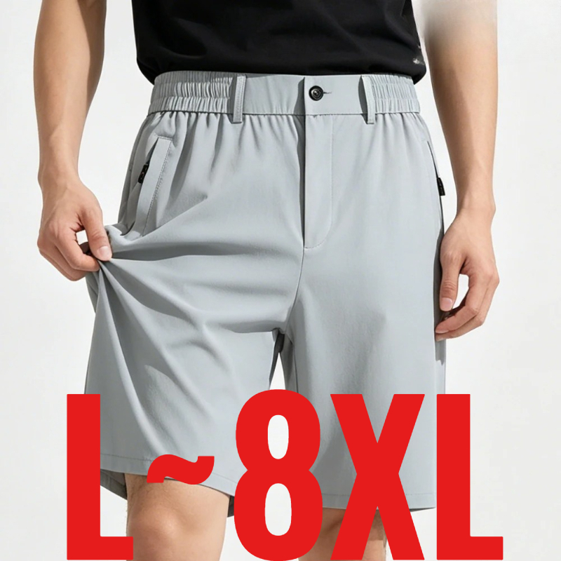 Golf Equipment Brands - ビッグサイズ 8XL メンズカジュアルショーツ 膝上丈 バーミューダパンツ 男性用
