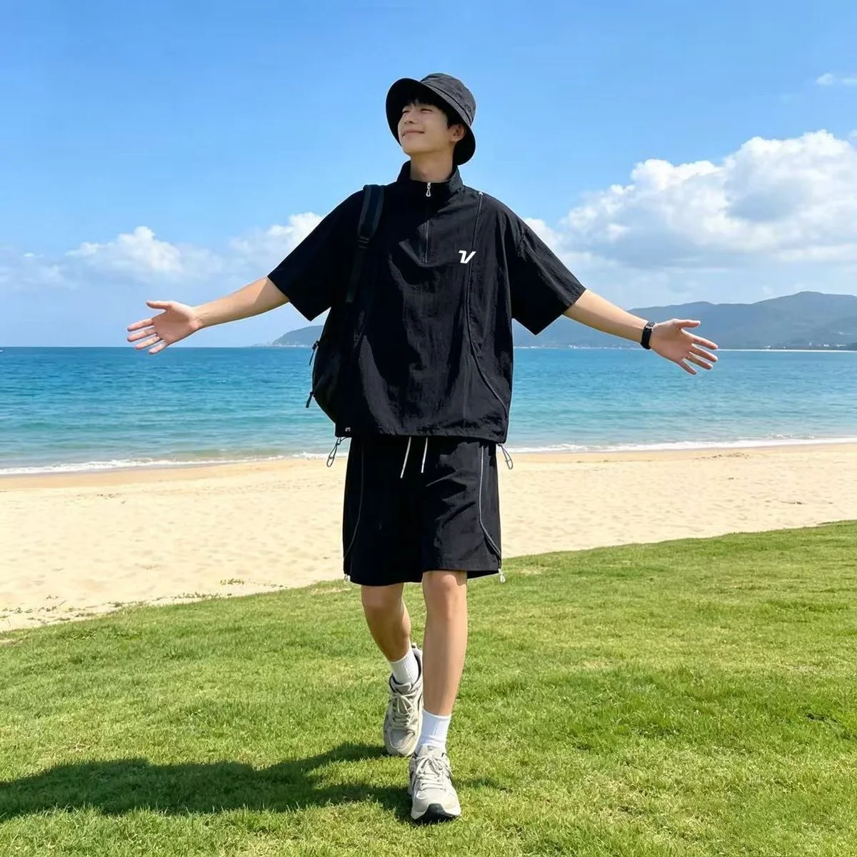 夏用男女兼用日焼け止めゴルフウェア カップル向けトップス＆シ - Golf Equipment Brands のレビューと価格