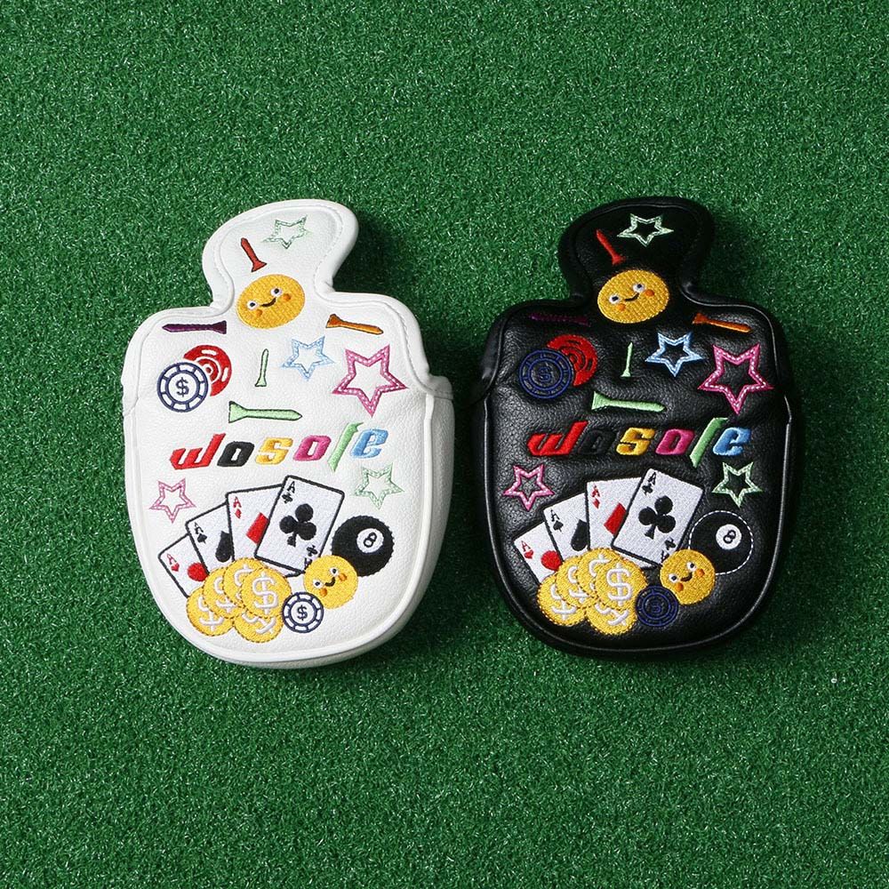 ヘッドカバー ゴルフクラブカバー ゴルフマレットパターカバー - Putter Mallet Blade のレビューと価格