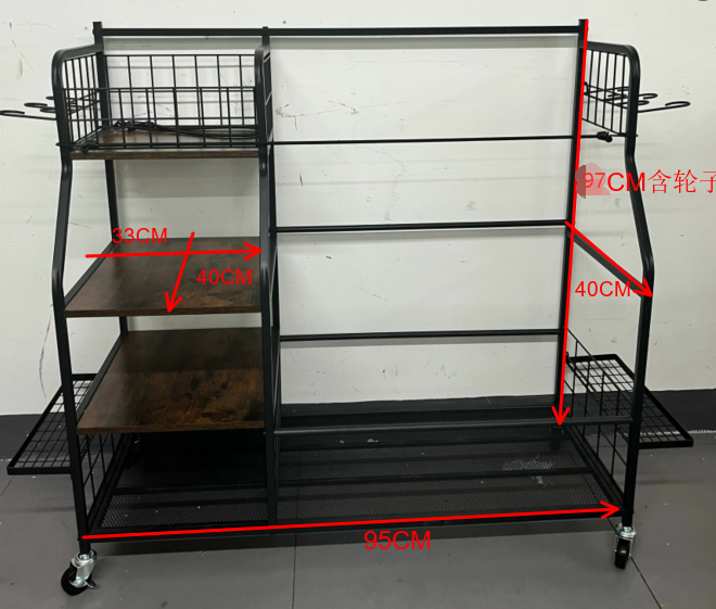 回転式ゴルフ収納ラックガレージオーガナイザー、金属製スポーツ - Golf Equipment Garage Organizer のレビューと価格