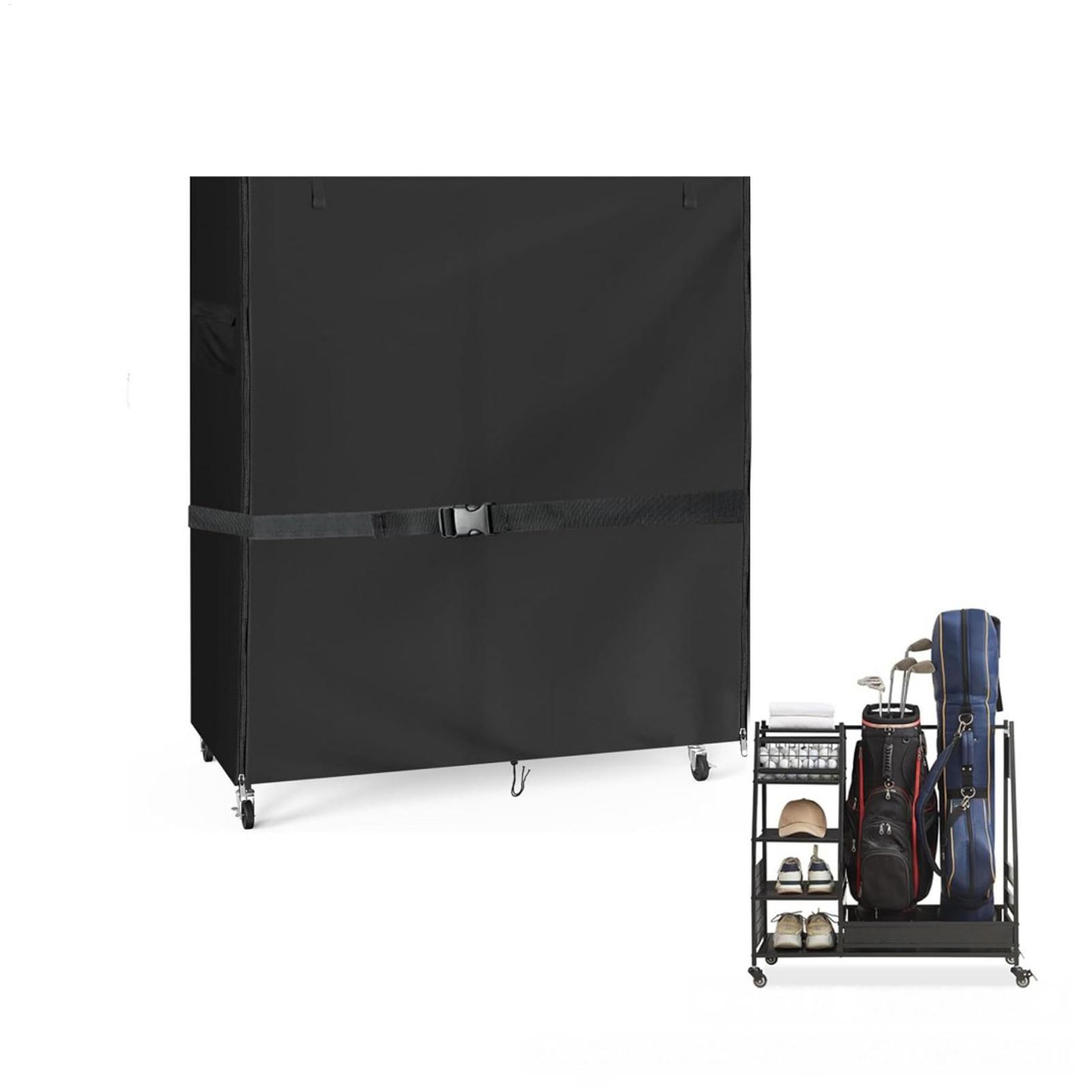 ゴルフバッグスタンドカバーオックスフォード防塵防水ガレージオ - Golf Equipment Garage Organizer のレビューと価格