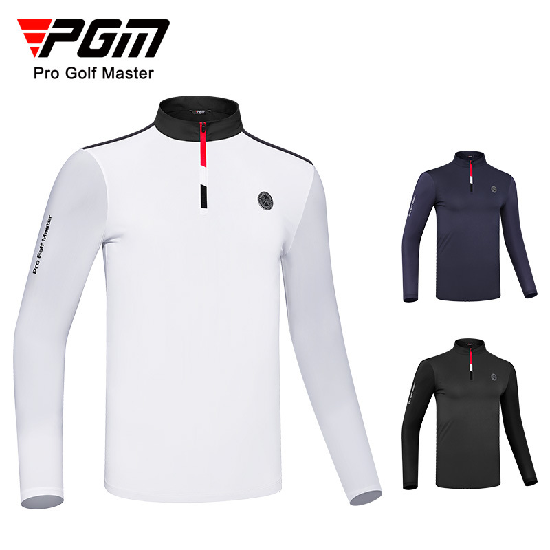 PGM-メンズ長袖ゴルフシャツ,夏,アイスシルク,スポーツ, - Golf Equipment Brands のレビューと価格