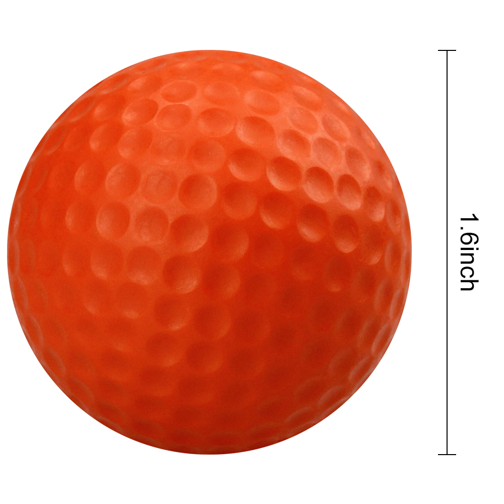 屋内練習用弾性スポンジカラーPUフォームゴルフボール10個 - Practice Equipment For Golf のレビューと価格