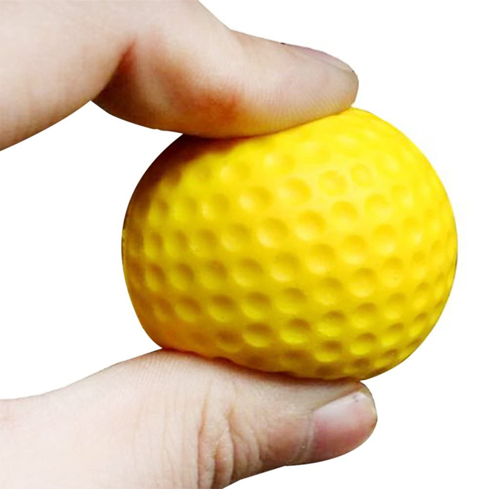 屋内練習用弾性スポンジカラーPUフォームゴルフボール10個 - Practice Equipment For Golf のレビューと価格