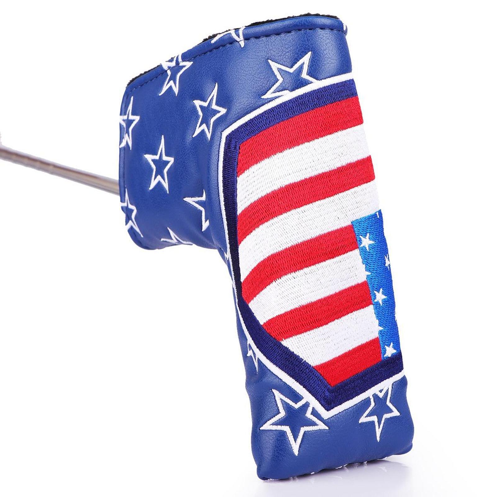 ゴルフマレットパターカバー PUスポンジ保護ケース ヘッドカ - Putter Mallet Blade のレビューと価格
