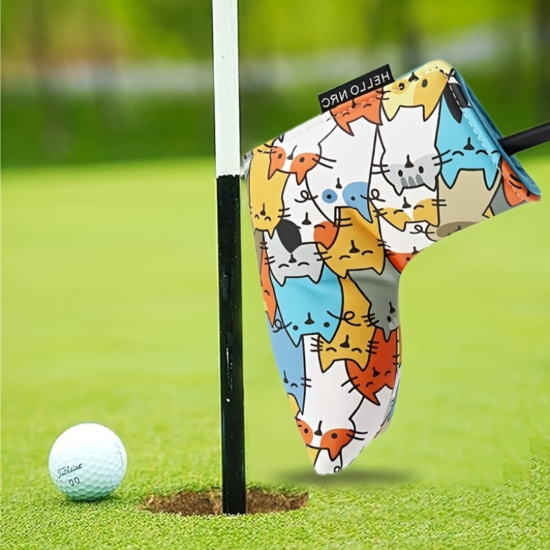 1pc マレットパターヘッドカバーブレードパターヘッドカバー - Putter Mallet Blade のレビューと価格