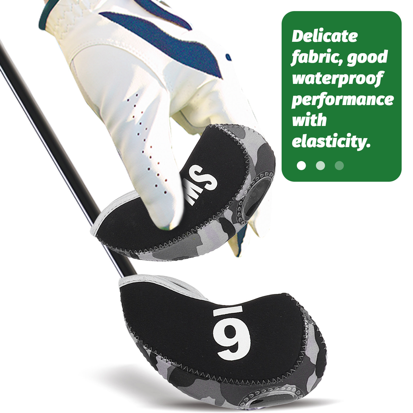 10個入りゴルフパターヘッドカバー、ブレード・マレットパター - Putter Mallet Blade のレビューと価格